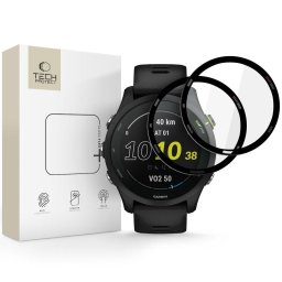 Sticla Hibrida Flex Plus 2 Pack Garmin Forerunner 255 255 Music Negru