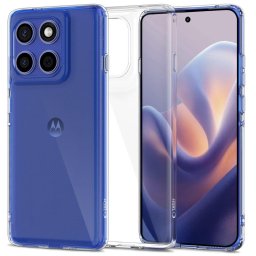 Husa Husă Tech-Protect FlexAir pentru Motorola Edge 60 Pro, slim și flexibilă, transparentă