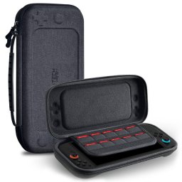 Husa Tech Protect Hard Pouch Nintendo Switch 2 Transport Sigur Dark Grey
