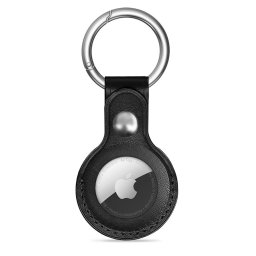 Husa Protectie NaturalFit Compatibila Apple AirTag 1 2 Black