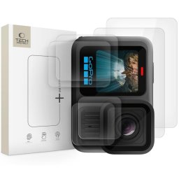 STICLĂ TECH-PROTECT FIT+ SET 2 STICLĂ TĂRITĂ GOPRO HERO 13 TRANSPARENTĂ