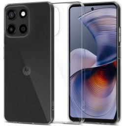 Husa Husă Tech-Protect FlexAir pentru Motorola Moto G56 5G, slim și flexibilă, transparentă