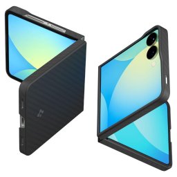 Husa Husă Air Skin Aramid pentru Samsung Galaxy Z Flip 7 – negru