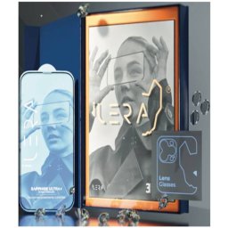 Folie de sticlă premium iLera Sapphire Ultra+ cu strat de safir (Corning Glass) pentru Apple iPhone 16 Pro - transparentă