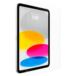 Folie de sticlă securizată iLera Infinity Clear Glass pentru Apple iPad 10.9" (2022) (decupaj lateral pentru cameră) - transparentă