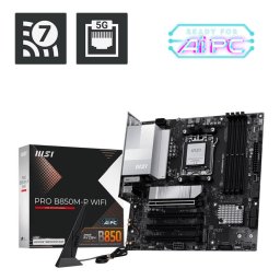 Placa de baza PRO B850M-P WIFI, AMD B850, Socket AM5, mATX
