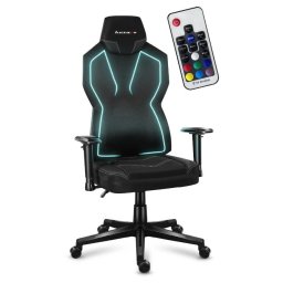 Scaun Gaming Combat 6.2 RGB 140kg Negru