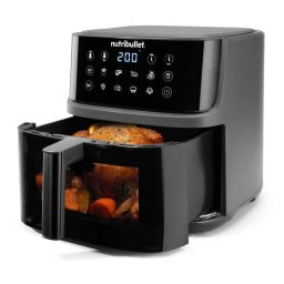 Friteuza CrispLite Vision 2000W 8L Negru