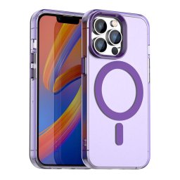 Husa Husa pentru iPhone 12 Pro Max - Techsuit CandyCase MagSafe - Purple
