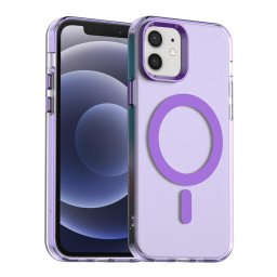 Husa Techsuit CandyCase MagSafe - Husă telefon - compatibil cu Apple iPhone 12 / iPhone 12 Pro - MagSafe - culoare Mov