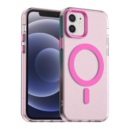 Husa Husa pentru iPhone 12 / iPhone 12 Pro - Techsuit CandyCase MagSafe - Pink