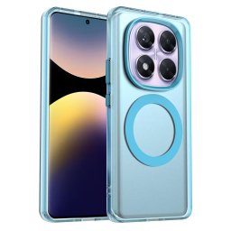 Husa Techsuit CandyCase MagSafe - Husă telefon - compatibil cu Xiaomi Redmi Note 14 Pro 5G / Poco X7 - MagSafe - culoare Albastru