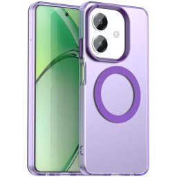 Husa Husa pentru Oppo A40 4G / A60 5G - Techsuit CandyCase MagSafe - Purple