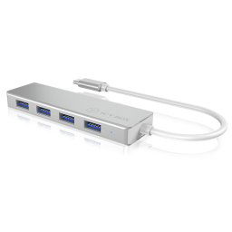 IcyBox 4x Port USB 3.0 Hub, USB Type-C