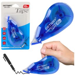Accesorii birotica Bandă corectoare Mouse School Office 15m x 5mm Albastră