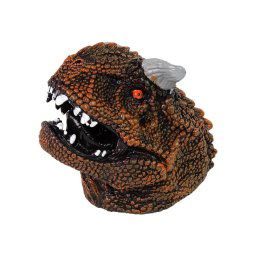 Mănușă de cauciuc pentru păpușă de mână, din material dinozaur