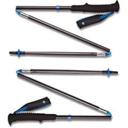 Black Diamond Distance Z trekking poles, fitness equipment, grey