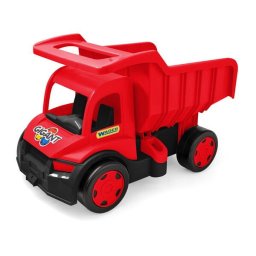 Camion basculant gigantic roșu
