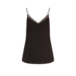 TED BAKER Top Lulea Chiffon Insert Cami 281614 black