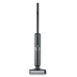 Mop electric fără fir 150W, aspirare umedă, autonomie 30 min, sistem 2 rezervoare, autocurățare, 0.4L, display LED, negru