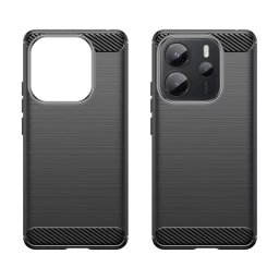 Husa carbon Silicone Techsuit Xiaomi Redmi Note 14 4G
