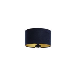 Abajur universal STANDART E27 d. 45 cm albastru/auriu