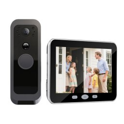 Secutek Videointerfon wireless cu ecran LCD TPD10