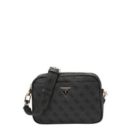 GUESS Geantă de umăr 'MERIDIAN II CAMERA BAG' gri închis / negru