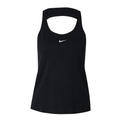 NIKE Sport top negru / alb