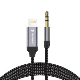 Adaptor Jack, iPhone, 1.5m - SoundShell (AC10) - Gray