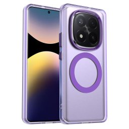 Husa Husa pentru Xiaomi Redmi Note 14 Pro+ 5G - Techsuit CandyCase MagSafe - Purple
