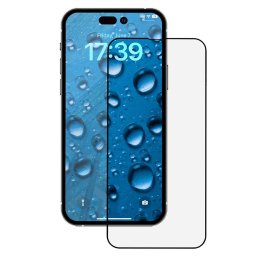 Folie pentru iPhone 16 Pro Max - 2.5D 5X Reinforced CG Glass - Black