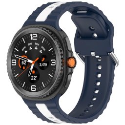 Curea pentru Samsung Galaxy Watch8 40mm/Watch8 44mm/Watch8 Classic - Techsuit Watchband (W078) - Dark Denim