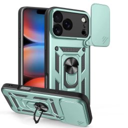 Husa Husa pentru iPhone 17 Pro - Techsuit CamShield Series - Green