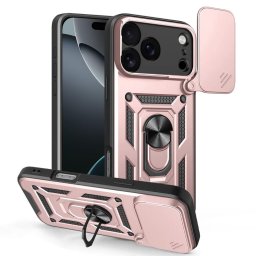 Husa Techsuit CamShield Rose - Husă telefon - compatibil cu Apple iPhone 17 Pro Max - culoare Auriu