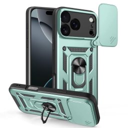 Husa Husa pentru iPhone 17 Pro Max - Techsuit CamShield Series - Green