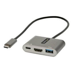 StarTech.com 4-Port USB-C Hub with 100W Power Delivery Pass-Through Charging, 2x USB-A + 2x USB-C, 5Gbps, USBC Hub w/ 1ft (30cm) Long Cable, Portable Laptop USB Type-C to USB-A/C Hub - USB 3.0 Expansion Hub (5G2A2CPDB-USB-C-HUB) - hub - 4 ports