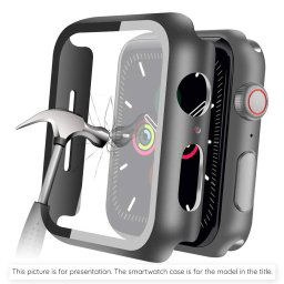 Husa pentru Amazfit Bip 6 + Folie - Techsuit Defense360 Pro - Black