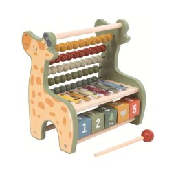 Abac multifuncțional din lemn 2Kids Toys girafă