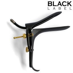 Black Label Cusco Speculum with Lube Tube Black-Gold