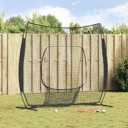 Baseball si Softball Negru 250 x 106 x 209 cm Poliester GartenMobel Dekor