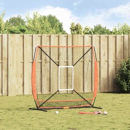 Baseball si Softball Negru 180 x 90 x 153 cm Poliester GartenMobel Dekor