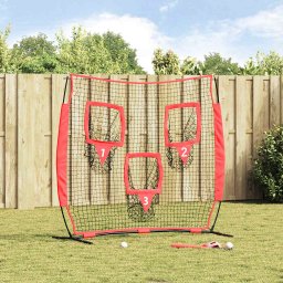 Baseball & Softball Negru 214.5 x 89.5 x 181 cm Poliester GartenMobel Dekor