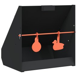 Cutie pentru gloante Negru 31 x 23 x 31.5 cm Otel GartenMobel Dekor
