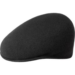 Basca Kangol Wool 504 Negru - Auriu