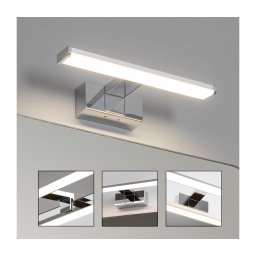 Brilagi - Aplica LED pentru oglindă de baie VESTRA, 6W, 230V, 30 cm, IP44, crom