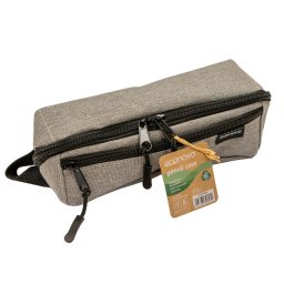 Penar neechipat tip etui 2 fermoare Econovo, gri
