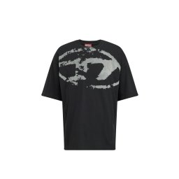 DIESEL Tricou 'T-BOXT-N14' gri / negru
