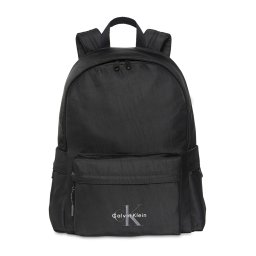 Calvin Klein Rucsac 'Monologo Embroidery Dome' gri / negru / alb