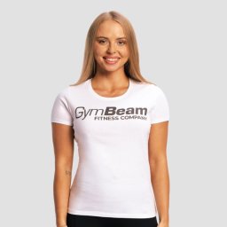 GymBeam Tricou pentru femei Fitness White XL